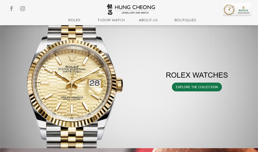 Hung Cheong Jewellery & Watch Portfolio Thumbnail